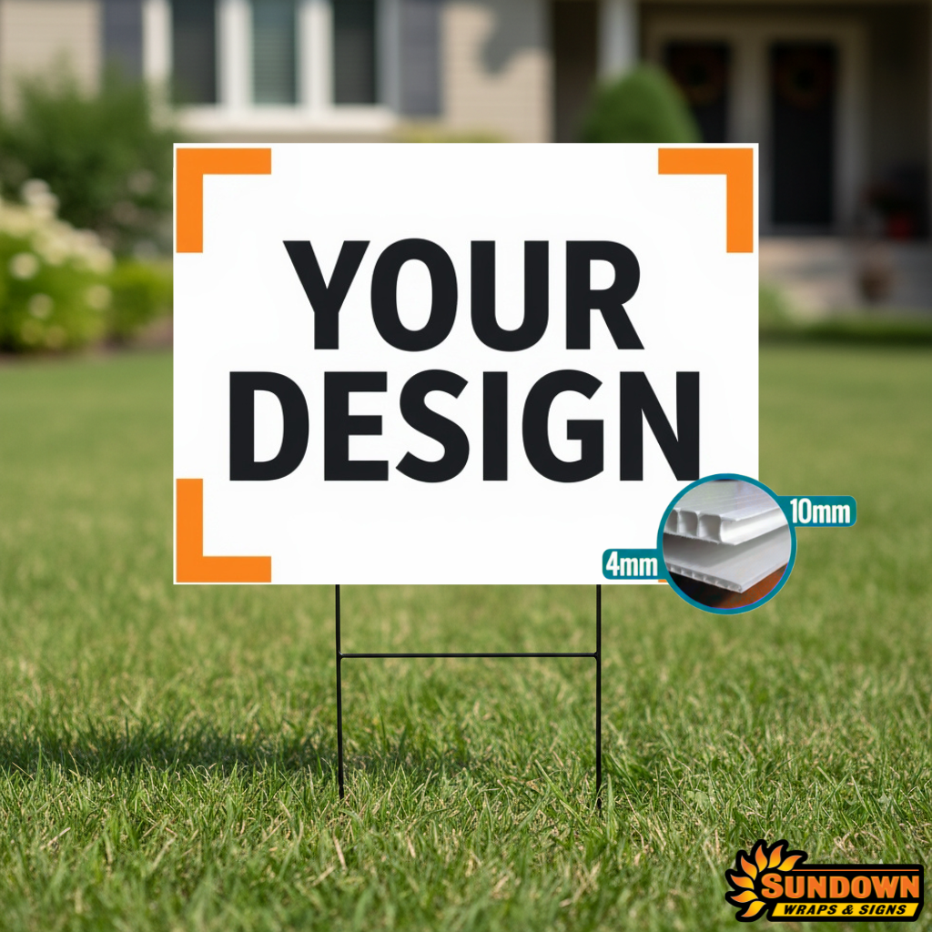 4mm Coroplast Signs